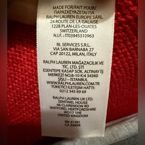 ANOTHER RALPH LAUREN HARD TO FIND SWEATER - Picture 4 of 6